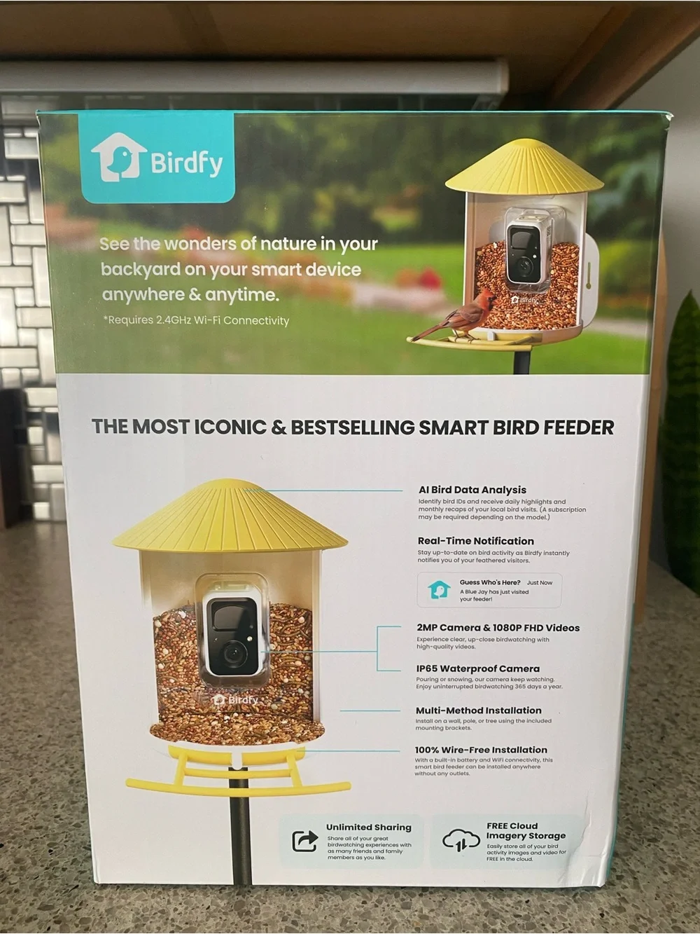 Birdfly Smart Bird Feeder with Camera - NEVER OPENED